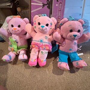 Lot of 3 vintage doodle bears